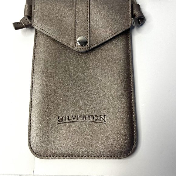 Silverton Casino Touch Screen Cell Phone Tan Cross-body Wallet shoulder bag - Picture 2 of 9